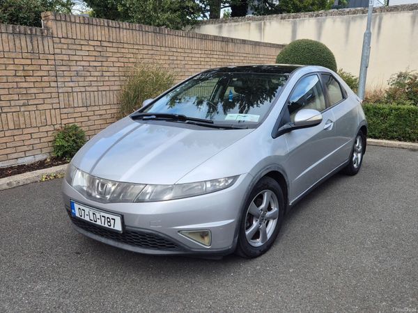 Honda Civic Hatchback, Petrol, 2007, Grey