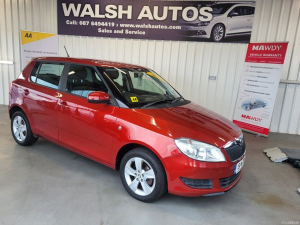 Skoda Fabia Hatchback, Petrol, 2015, Red