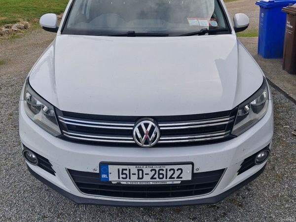 Volkswagen Tiguan SUV, Diesel, 2015, White