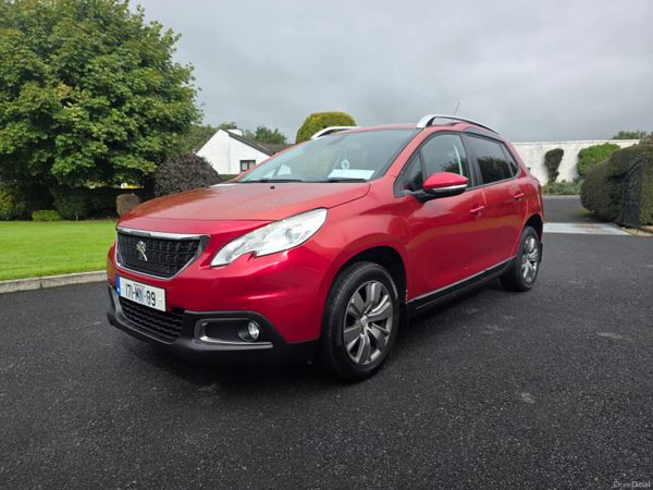 Peugeot 2008 Estate, Diesel, 2017, Red