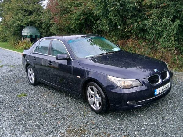 BMW 5-Series Saloon, Diesel, 2009, Blue