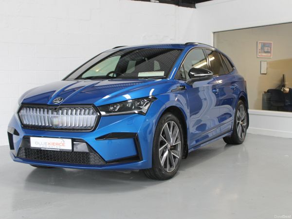 Skoda Enyaq SUV, Electric, 2023, Blue