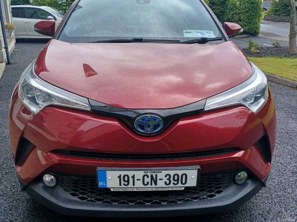 Toyota C-HR Hatchback, Petrol Hybrid, 2019, Red
