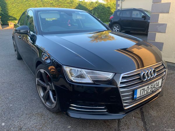 Audi A4 Saloon, Diesel, 2017, Black