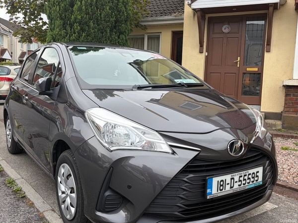 Toyota Vitz Hatchback, Petrol, 2018, Orange