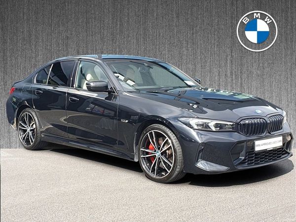 BMW 3-Series Saloon, Petrol Plug-in Hybrid, 2023, Black