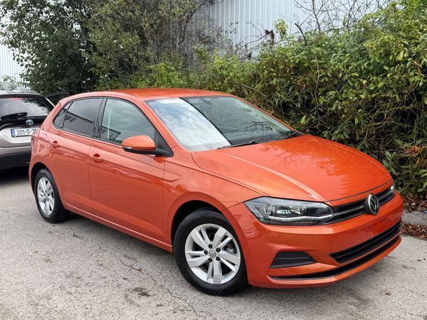 Volkswagen Polo Hatchback, Petrol, 2019, Orange