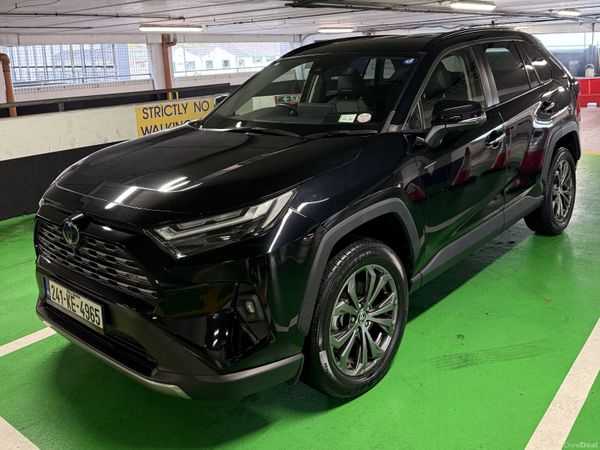 Toyota RAV4 SUV, Petrol Hybrid, 2024, Black