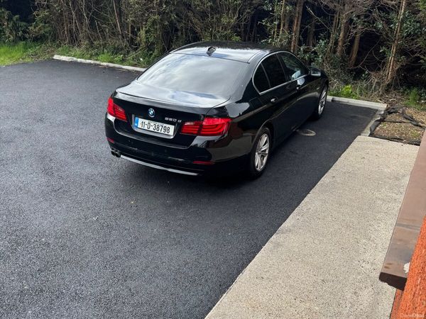 BMW 5-Series Saloon, Diesel, 2011, Black