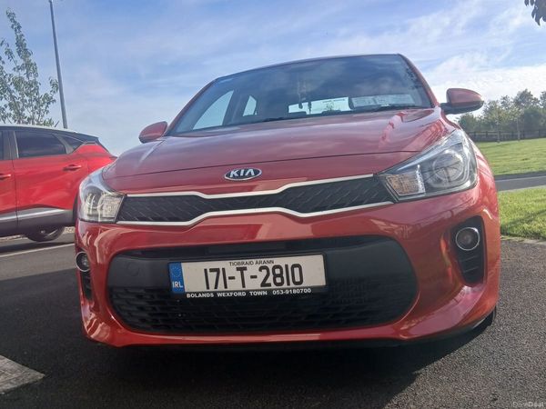 Kia Rio Hatchback, Diesel, 2017, Red