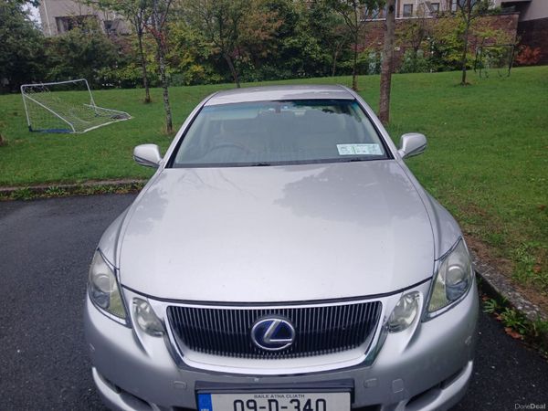 Lexus GS Saloon, Petrol Hybrid, 2009, Silver