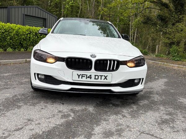 BMW 3-Series Saloon, Diesel, 2014, White