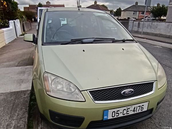 Ford Focus C-Max Hatchback, Petrol, 2005, Green