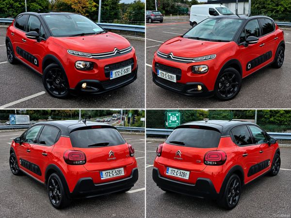 Citroen C3 Hatchback, Petrol, 2017, Orange