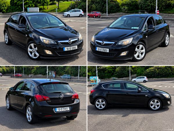 Opel Astra Hatchback, Petrol, 2010, Black