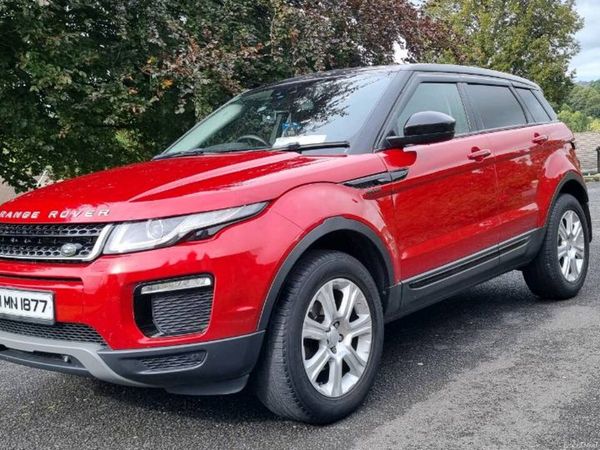 Land Rover Range Rover Evoque SUV, Diesel, 2018, Red