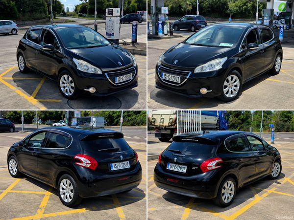 Peugeot 208 Hatchback, Petrol, 2015, Black