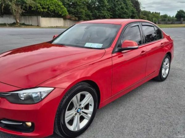 BMW 3-Series Saloon, Diesel, 2014, Red
