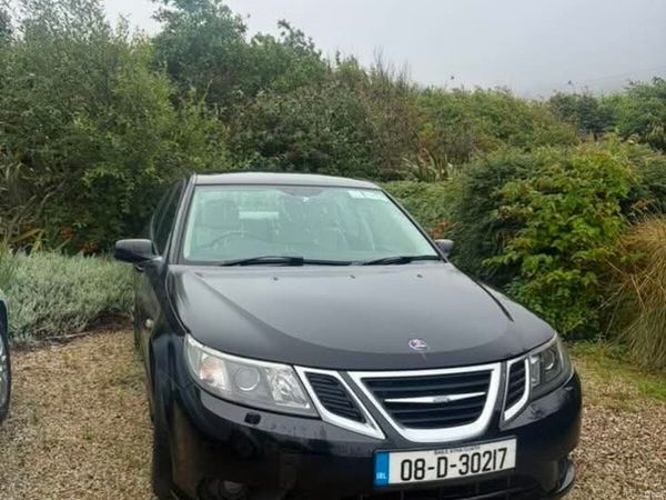 Saab 9-3 Saloon, Ethanol Petrol, 2008, Black