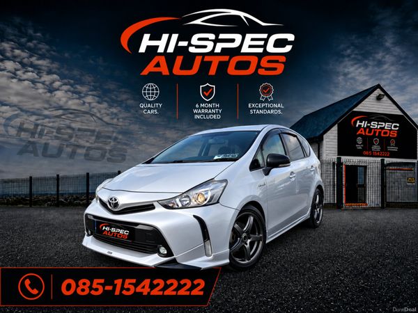 Toyota Prius MPV, Petrol Hybrid, 2016, Silver