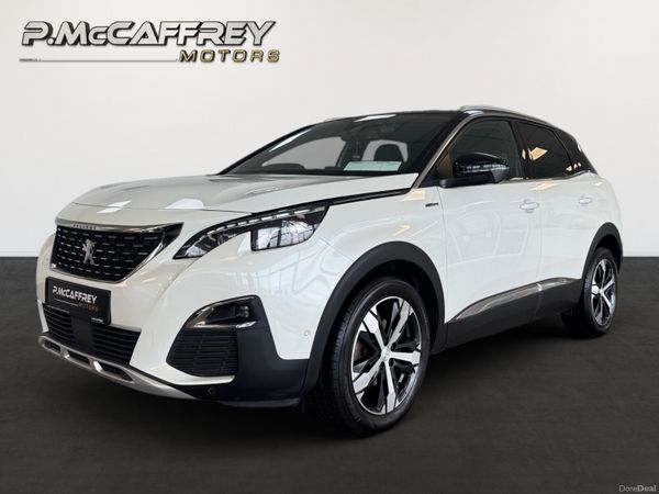 Peugeot 3008 SUV, Petrol Plug-in Hybrid, 2021, White