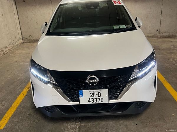 Nissan Note MPV, Petrol Hybrid, 2021, White