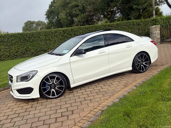 Mercedes-Benz CLA Coupe, Petrol, 2014, White