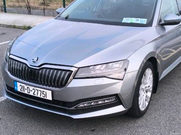 Skoda Superb Saloon, Petrol Plug-in Hybrid, 2021, Grey