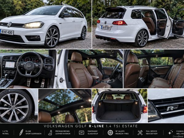 Volkswagen Golf Estate, Petrol, 2016, White