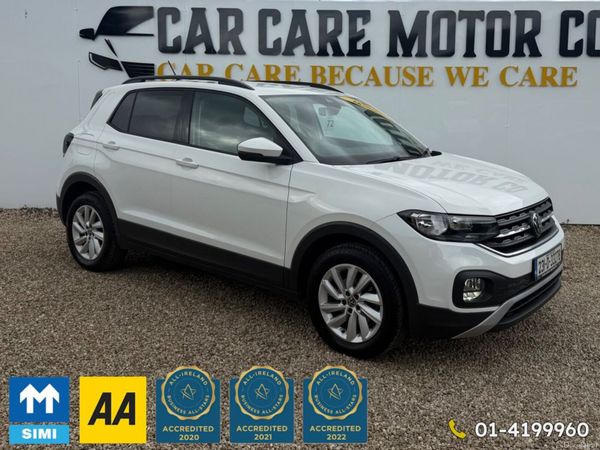 Volkswagen T-Cross Estate, Petrol, 2023, White