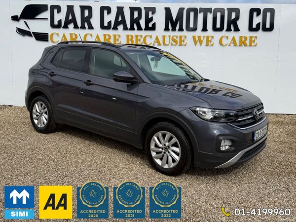 Volkswagen T-Cross Hatchback, Petrol, 2023, Grey