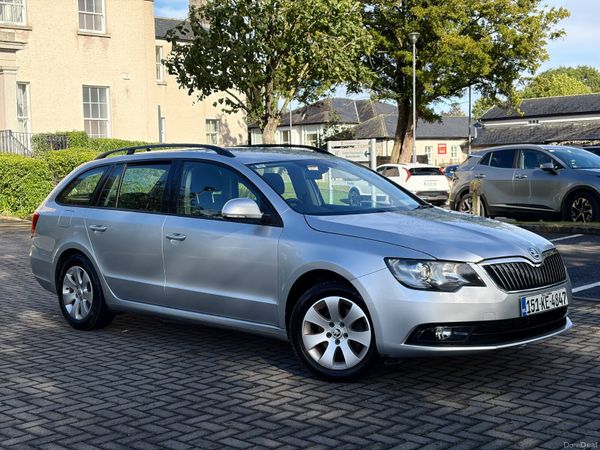 Skoda Superb Estate, Diesel, 2015, Silver
