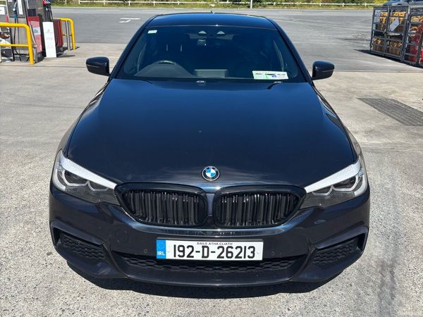 BMW 5-Series Saloon, Diesel, 2019, Black
