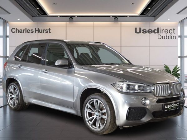 BMW X5 SUV, Petrol Plug-in Hybrid, 2017, Silver