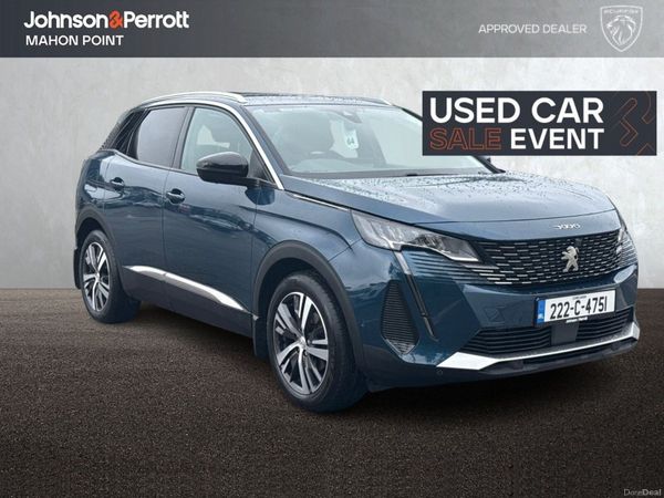 Peugeot 3008 MPV, Petrol, 2022, Blue