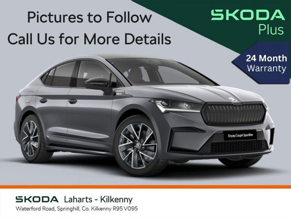 Skoda Enyaq Coupe, Electric, 2024, Silver