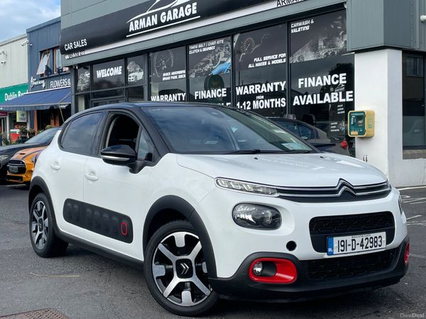 Citroen C3 Hatchback, Petrol, 2019, White