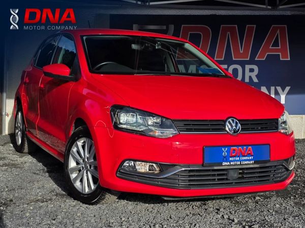 Volkswagen Polo Hatchback, Petrol, 2017, Red