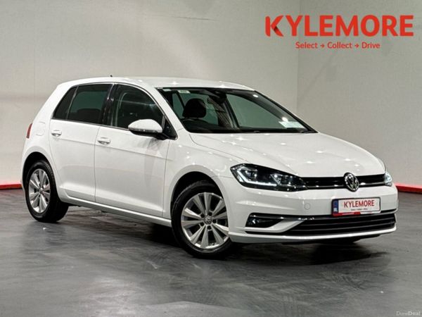 Volkswagen Golf Hatchback, Petrol, 2018, White