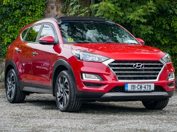 Hyundai Tucson SUV, Diesel, 2019, Red