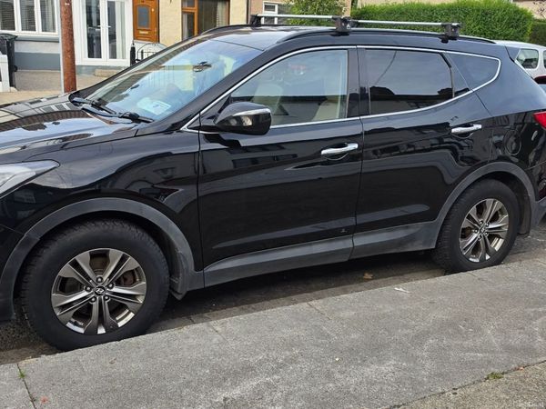 Hyundai Santa Fe SUV, Diesel, 2014, Black