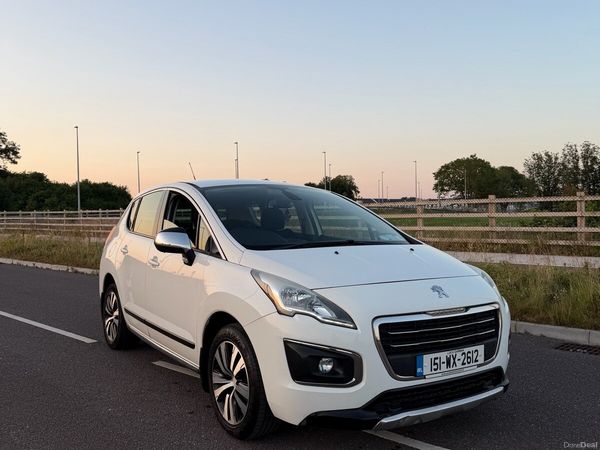 Peugeot 3008 SUV, Diesel, 2015, White