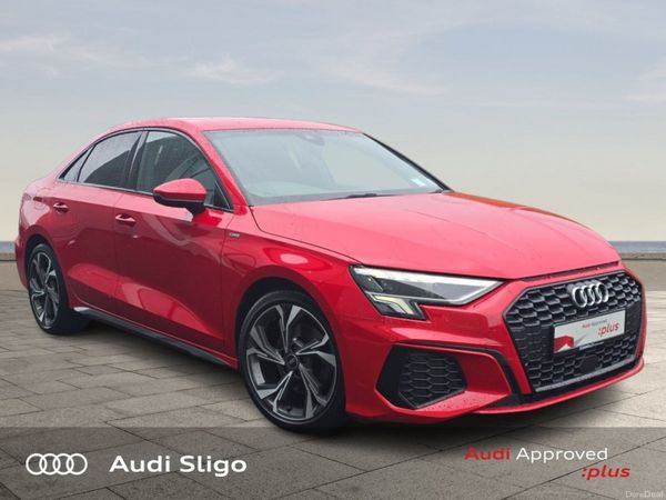 Audi A3 Saloon, Diesel, 2021, Red