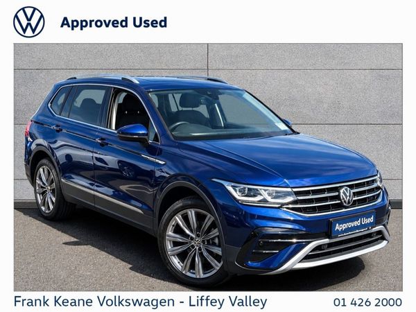 Volkswagen Tiguan Allspace SUV, Diesel, 2023, Blue