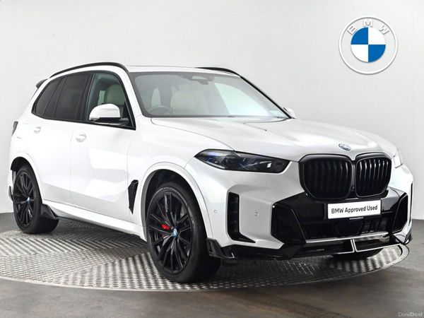 BMW X5 SUV, Petrol Plug-in Hybrid, 2024, White