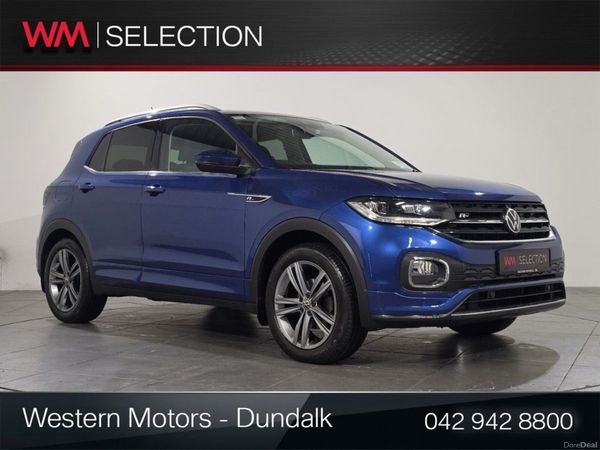 Volkswagen T-Cross Estate, Petrol, 2021, Blue