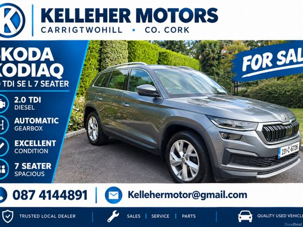 Skoda Kodiaq SUV, Diesel, 2023, Grey