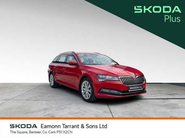 Skoda Superb Estate, Diesel, 2022, Red