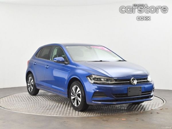 Volkswagen Polo Hatchback, Petrol, 2021, Blue