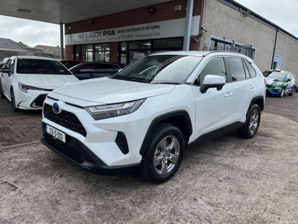 Toyota RAV4 SUV, Petrol Hybrid, 2023, White